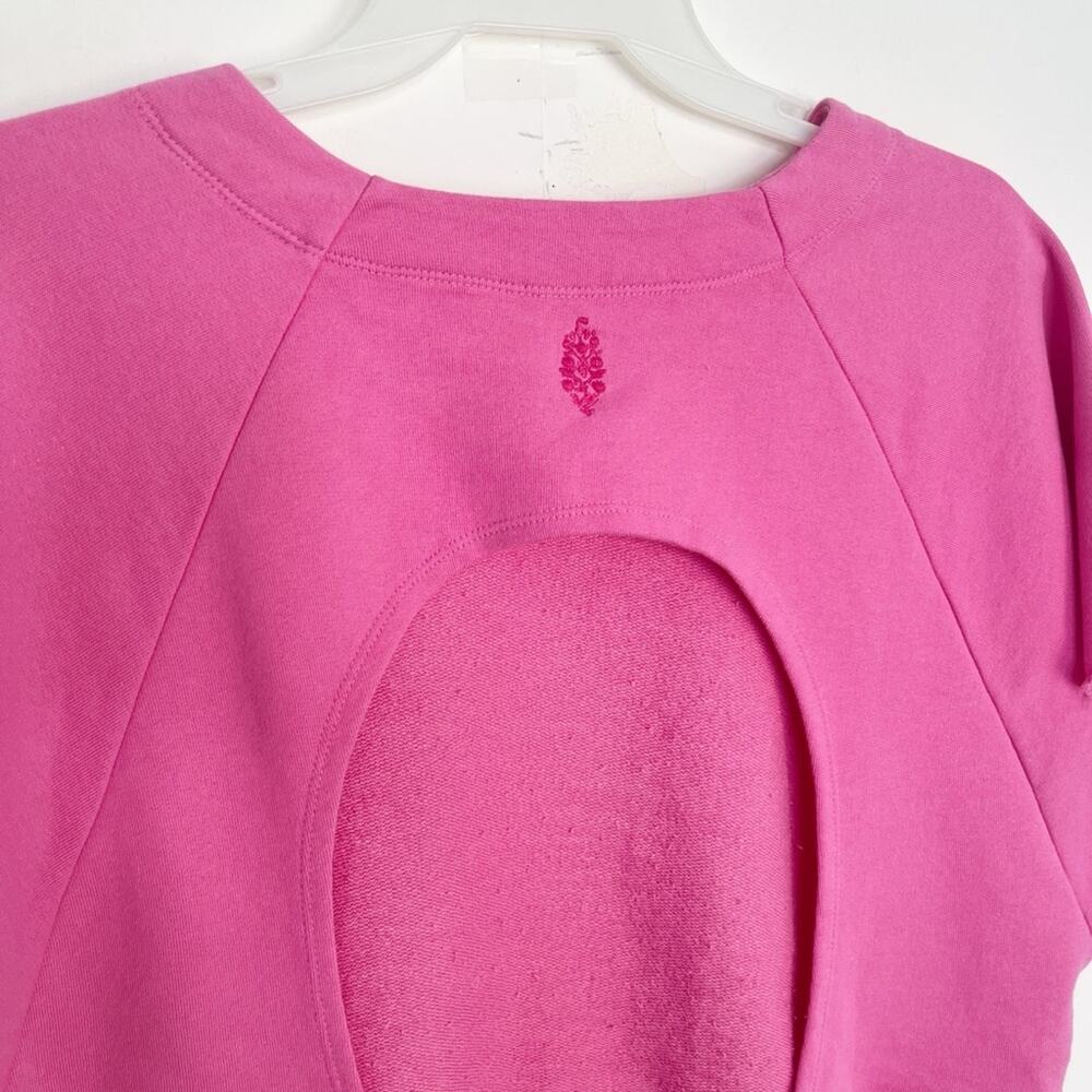 Free People Movement Womens Meditate Cut Out T Shirt Size Large - Picture 12 of 12